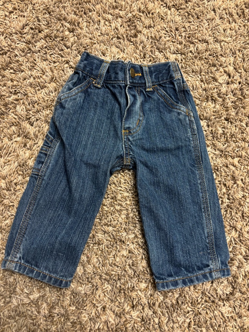Baby 9 Month Carhartt Blue Denim Jeans
